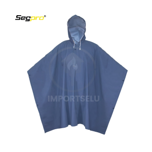PONCHO PVC SEGPRO AZUL